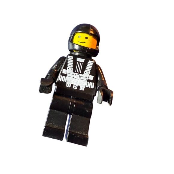 LEGO Minifigure SP001 Blacktron I Space w/ Airtank and Helmet no Visor Screen - Picture 4 of 7